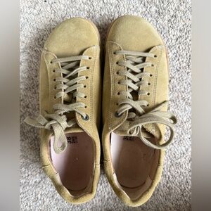 Women’s Birkenstock Bend Suede Sneaker- Khaki